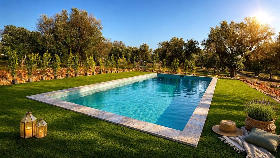 Piscina privata Dimora Deserto