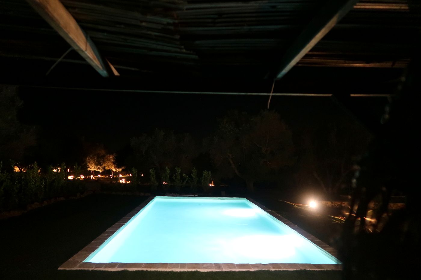 Pool by Night